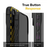 Ringke iPhone 15 Pro Max Cover Onyx Design Checkerboard Yellow