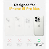 Ringke iPhone 15 Pro Max Cover Onyx Design Checkerboard Yellow