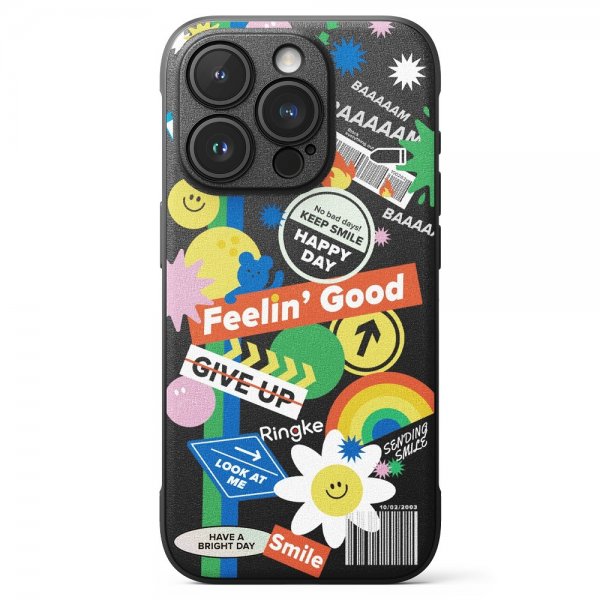 Ringke iPhone 15 Pro Max Cover Onyx Design Sticker