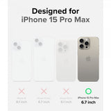 Ringke iPhone 15 Pro Max Cover Onyx Grå