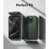 Ringke iPhone 15 Pro Max Cover Onyx Magnetic Dark Green