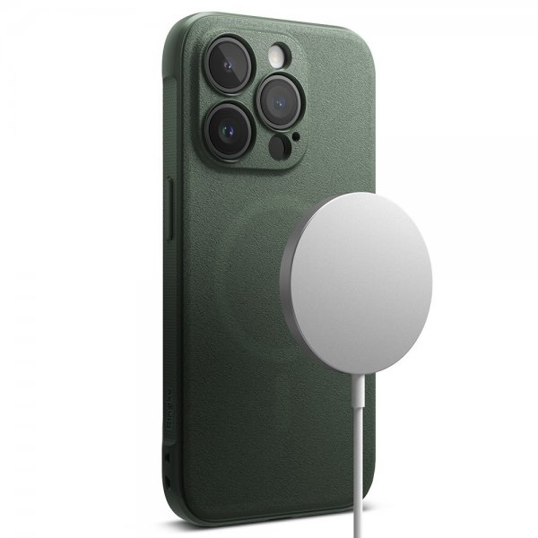 Ringke iPhone 15 Pro Max Cover Onyx Magnetic Dark Green