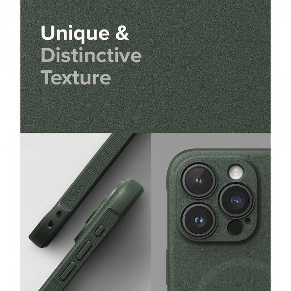Ringke iPhone 15 Pro Max Cover Onyx Magnetic Dark Green