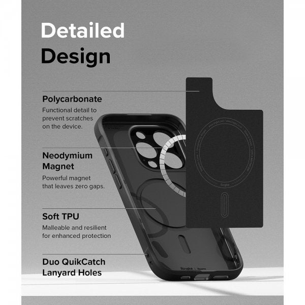 Ringke iPhone 15 Pro Max Cover Onyx Magnetic Sort