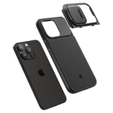 Spigen iPhone 15 Pro Max Cover Optik Armor MagFit Sort