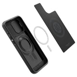 Spigen iPhone 15 Pro Max Cover Optik Armor MagFit Sort