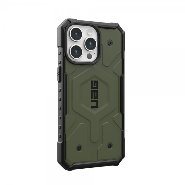 Urban Armor Gear (UAG) iPhone 15 Pro Max Cover Pathfinder MagSafe Olive Drab