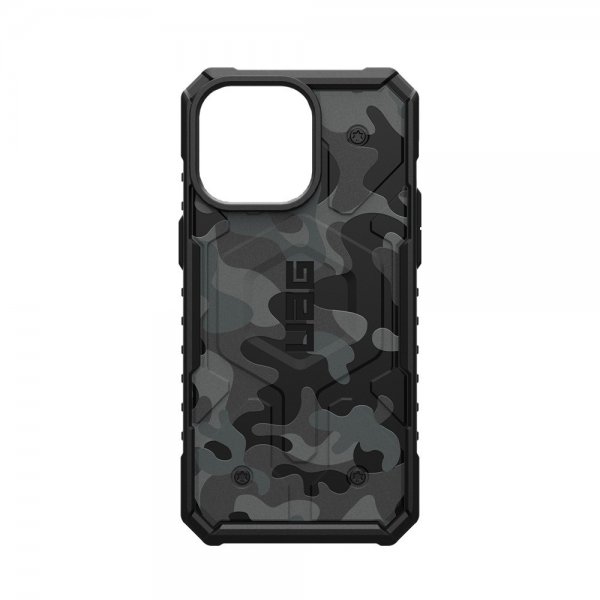 Urban Armor Gear (UAG) iPhone 15 Pro Max Cover Pathfinder SE MagSafe Midnight Camo