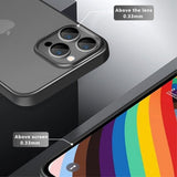 X-Level iPhone 15 Pro Max Cover Belagt Kant Guld
