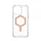 Urban Armor Gear (UAG) iPhone 15 Pro Max Cover Plyo MagSafe Ice Rose Gold