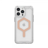 Urban Armor Gear (UAG) iPhone 15 Pro Max Cover Plyo MagSafe Ice Rose Gold