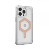 Urban Armor Gear (UAG) iPhone 15 Pro Max Cover Plyo MagSafe Ice Rose Gold