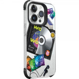 LAUT iPhone 15 Pro Max Cover POP RETRO MUSIC MagSafe