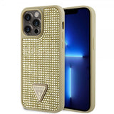 Guess iPhone 15 Pro Max Skal Rhinsten Guld