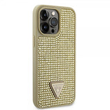 Guess iPhone 15 Pro Max Skal Rhinsten Guld