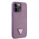 Guess iPhone 15 Pro Max Cover Rhinsten Lilla