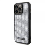 Karl Lagerfeld iPhone 15 Pro Max Cover Rhinestone Sølv