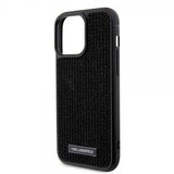 Karl Lagerfeld iPhone 15 Pro Max Cover Rhinestone Sort