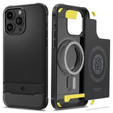 Spigen iPhone 15 Pro Max Cover Rugged Armor MagFit Mat Sort