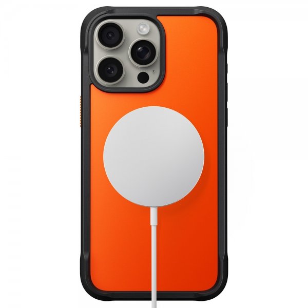 Nomad iPhone 15 Pro Max Cover Rugged Case Ultra Orange