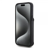 Karl Lagerfeld iPhone 15 Pro Max Cover Saffiano Card Slots & Stand Sort