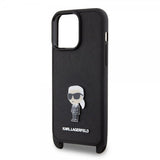 Karl Lagerfeld iPhone 15 Pro Max Cover Saffiano Crossbody Sort
