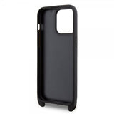 Karl Lagerfeld iPhone 15 Pro Max Cover Saffiano Karl & Choupette Crossbody Sort