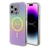 Guess iPhone 15 Pro Max Cover Script MagSafe Pink