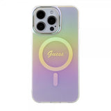 Guess iPhone 15 Pro Max Cover Script MagSafe Pink