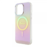 Guess iPhone 15 Pro Max Cover Script MagSafe Pink