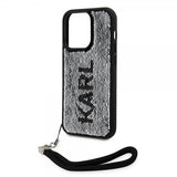 Karl Lagerfeld iPhone 15 Pro Max Cover Sequin Sort