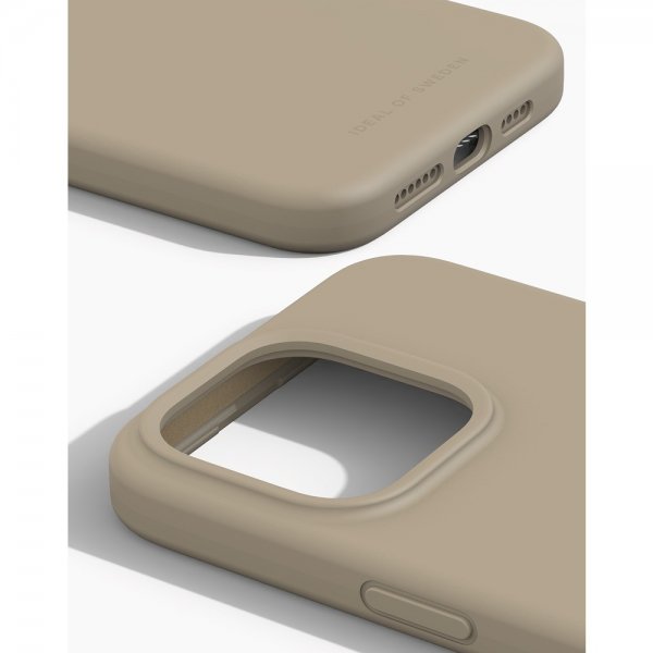 Ideal of Sweden iPhone 15 Pro Max cover Silikonecover MagSafe Beige