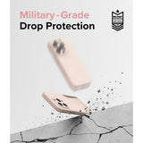 Ringke iPhone 15 Pro Max Cover Silikone Magnetic Pink Sand