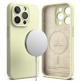 Ringke iPhone 15 Pro Max Cover Silikone Magnetisk Sunny Lime