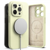 Ringke iPhone 15 Pro Max Cover Silikone Magnetisk Sunny Lime