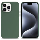 iPhone 15 Pro Max Cover Silikone Grøn