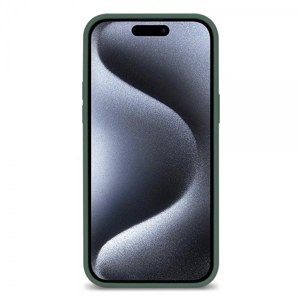 iPhone 15 Pro Max Cover Silikone Grøn