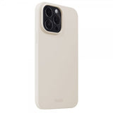 holdit iPhone 15 Pro Max Cover Silikone Light Beige