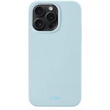 holdit iPhone 15 Pro Max Cover Silikone Mineral Blue