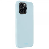 holdit iPhone 15 Pro Max Cover Silikone Mineral Blue