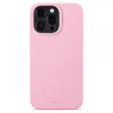 Holdit iPhone 15 Pro Max Cover Silikone Rosa