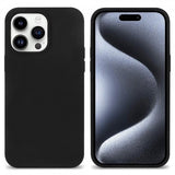 iPhone 15 Pro Max Cover Silikone Sort