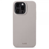 Holdit iPhone 15 Pro Max Cover Silikone Taupe