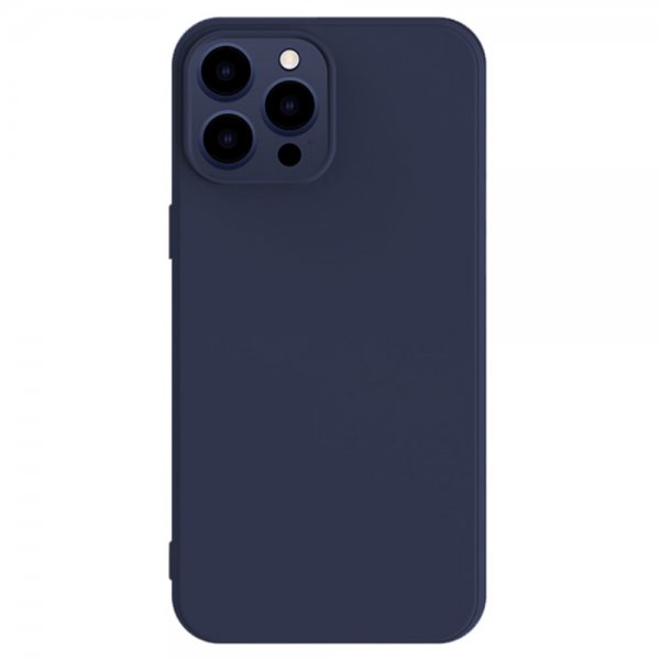 X-Level iPhone 15 Pro Max Cover Silikone-tekstur Blå