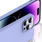 X-Level iPhone 15 Pro Max Cover Silikone Tekstur Rød