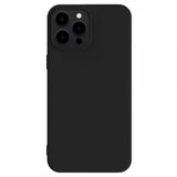 X-Level iPhone 15 Pro Max Cover Silikone-tekstur Sort