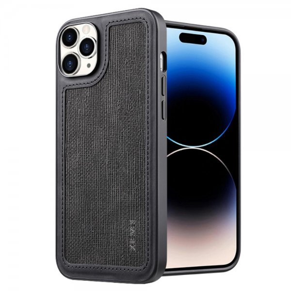X-Level iPhone 15 Pro Max Cover Skarvad Sort