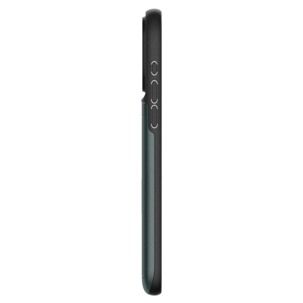 Spigen iPhone 15 Pro Max Cover Slim Armor CS Abyss Green