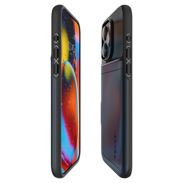 Spigen iPhone 15 Pro Max Cover Slim Armor CS Metal Slate