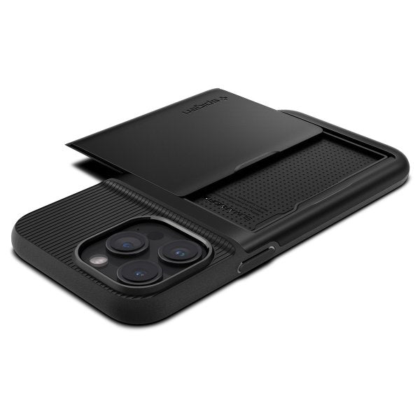Spigen iPhone 15 Pro Max Cover Slim Armor CS Sort